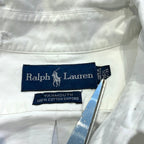 ラルフローレン Ralph Lauren 長袖シャツ BDシャツ ホワイト 刺繍 メンズL