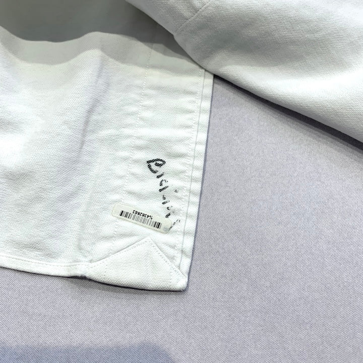 ラルフローレン Ralph Lauren 長袖シャツ BDシャツ ホワイト 刺繍 メンズL