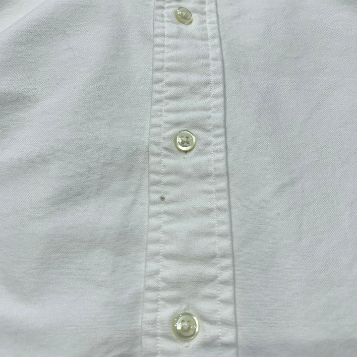 ラルフローレン Ralph Lauren 長袖シャツ BDシャツ ホワイト 刺繍 メンズL