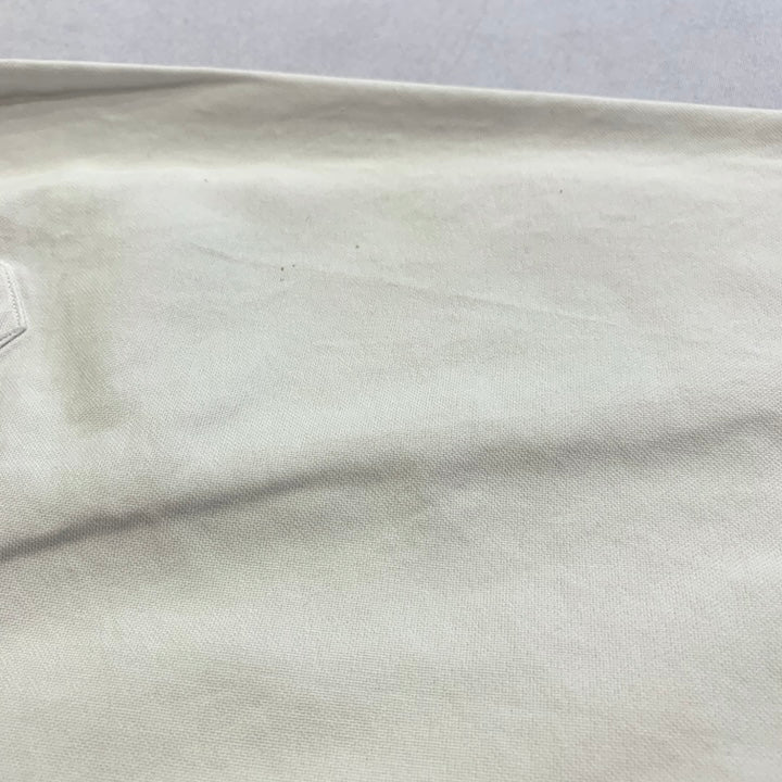 ラルフローレン 古着 BDシャツ 刺繍ロゴ 白シャツ L