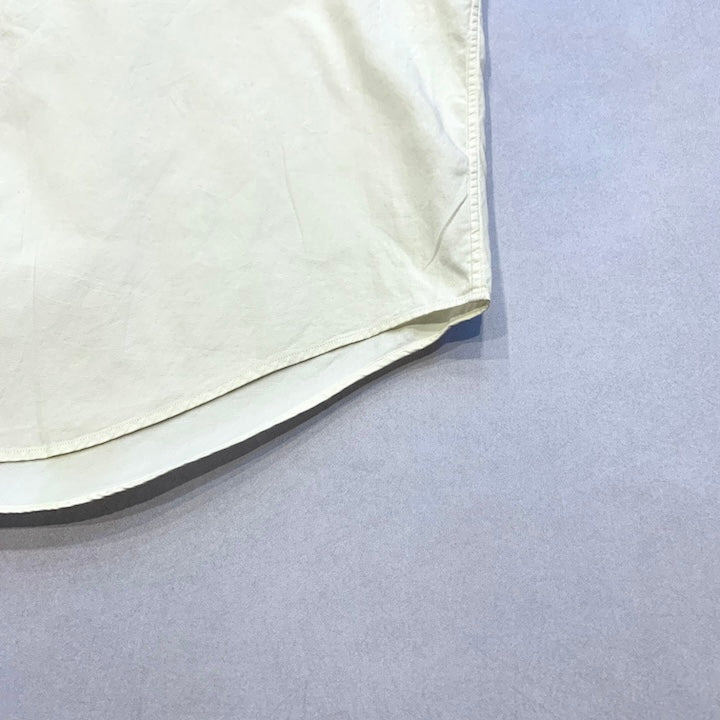 ラルフローレン 古着 長袖シャツ ヤーマス 刺繍ロゴ L