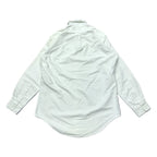 ラルフローレン 古着 BDシャツ 白シャツ 刺繍ロゴ L