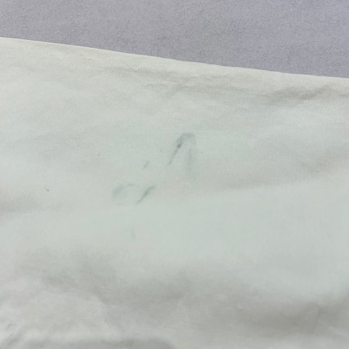 ラルフローレン 古着 BDシャツ 白シャツ 刺繍ロゴ L