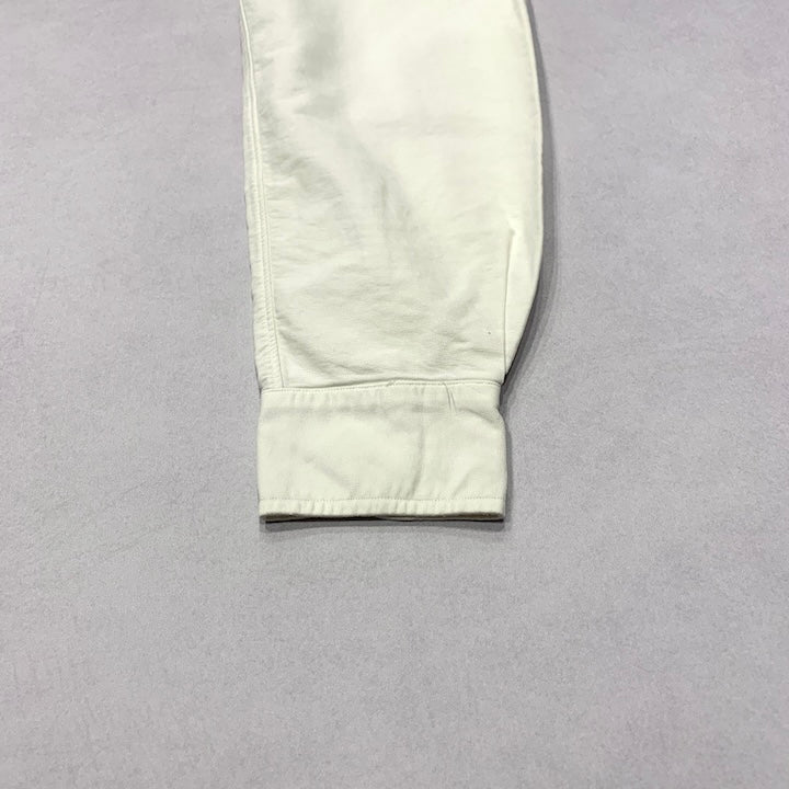 ラルフローレン 古着 BDシャツ 白シャツ 刺繍ロゴ L