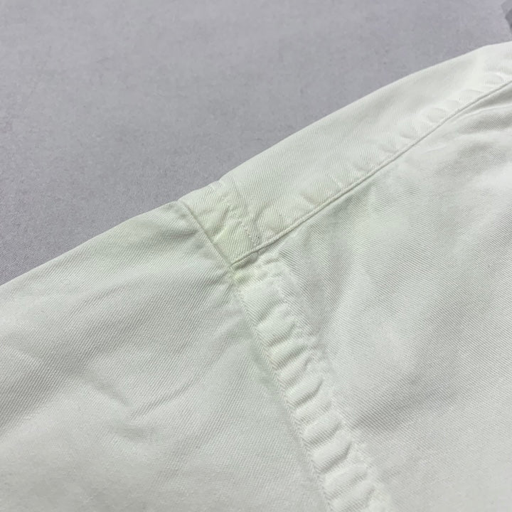 ラルフローレン 古着 BDシャツ 白シャツ USA製 M
