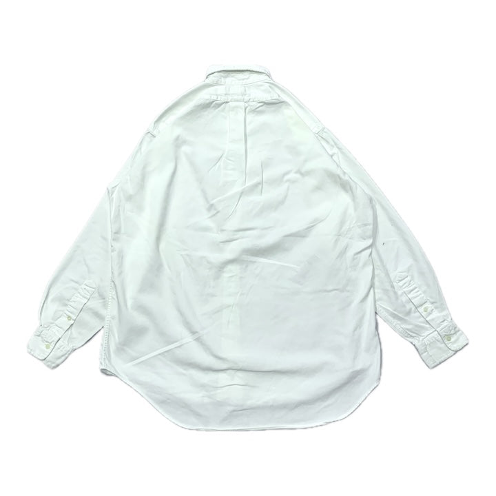 ラルフローレン 古着 BDシャツ 白シャツ USA製 M
