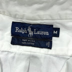 ラルフローレン 古着 BDシャツ 白シャツ USA製 M
