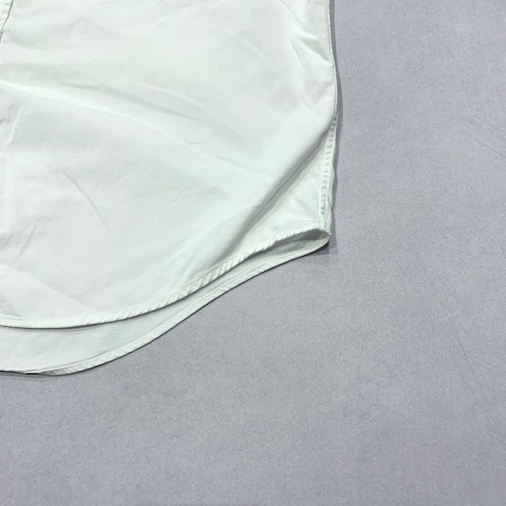 ラルフローレン 古着 BDシャツ 白シャツ USA製 M