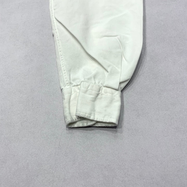 ラルフローレン 古着 BDシャツ 白シャツ USA製 M