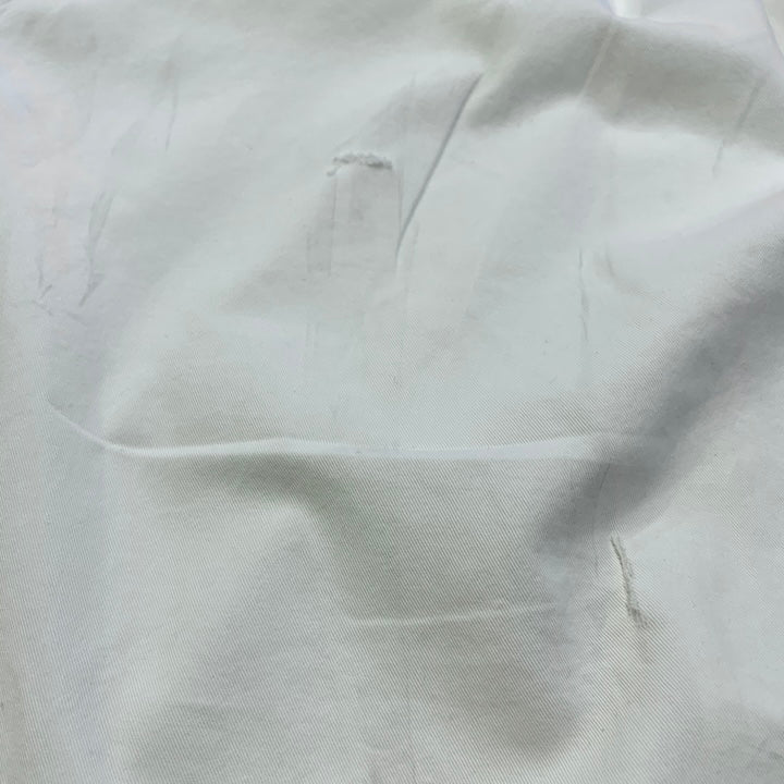 ラルフローレン 古着 BDシャツ 白シャツ 刺繍ロゴ XXL