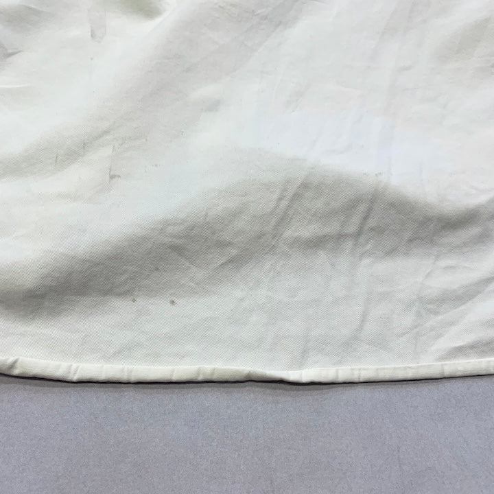 ラルフローレン 古着 BDシャツ 白シャツ 刺繍ロゴ XXL