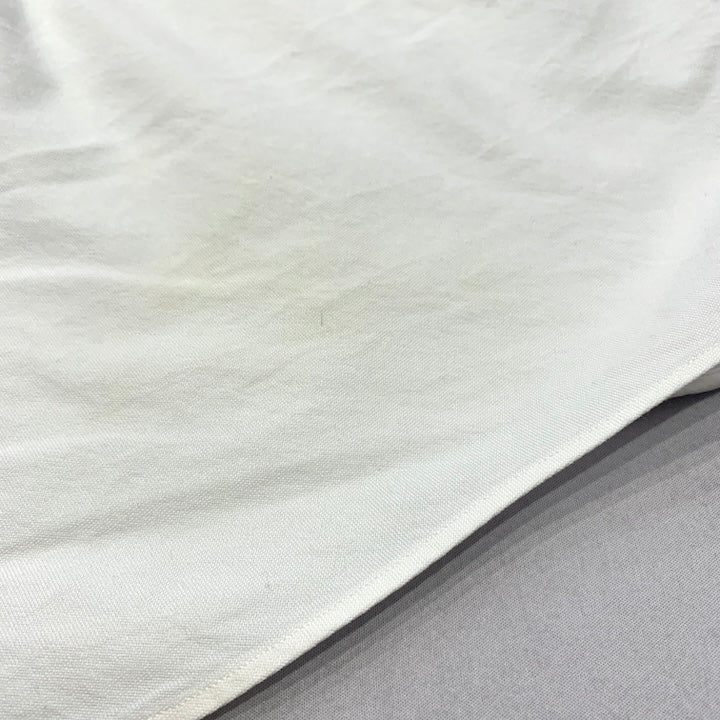 ラルフローレン 古着 BDシャツ 白シャツ 刺繍ロゴ L