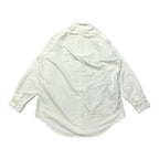 ラルフローレン 古着 BDシャツ 白シャツ 刺繍ロゴ L