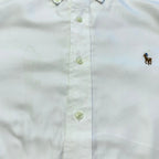 ラルフローレン Ralph Lauren 長袖シャツ BDシャツ ホワイト 刺繍 メンズL