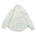 ラルフローレン 古着 BDシャツ 白シャツ 刺繍ロゴ L