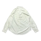 ラルフローレン 古着 BDシャツ 白シャツ 刺繍ロゴ L