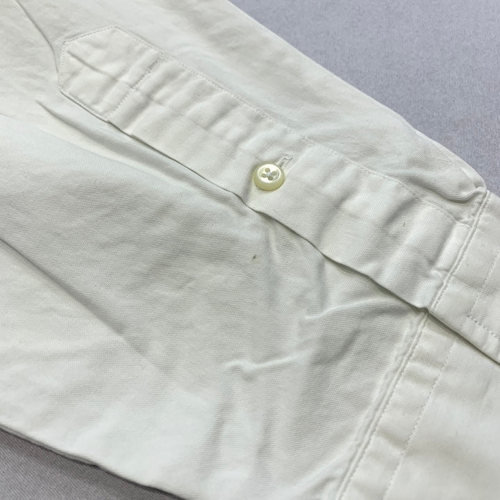 ラルフローレン Ralph Lauren 長袖シャツ BDシャツ ホワイト 刺繍 メンズXL