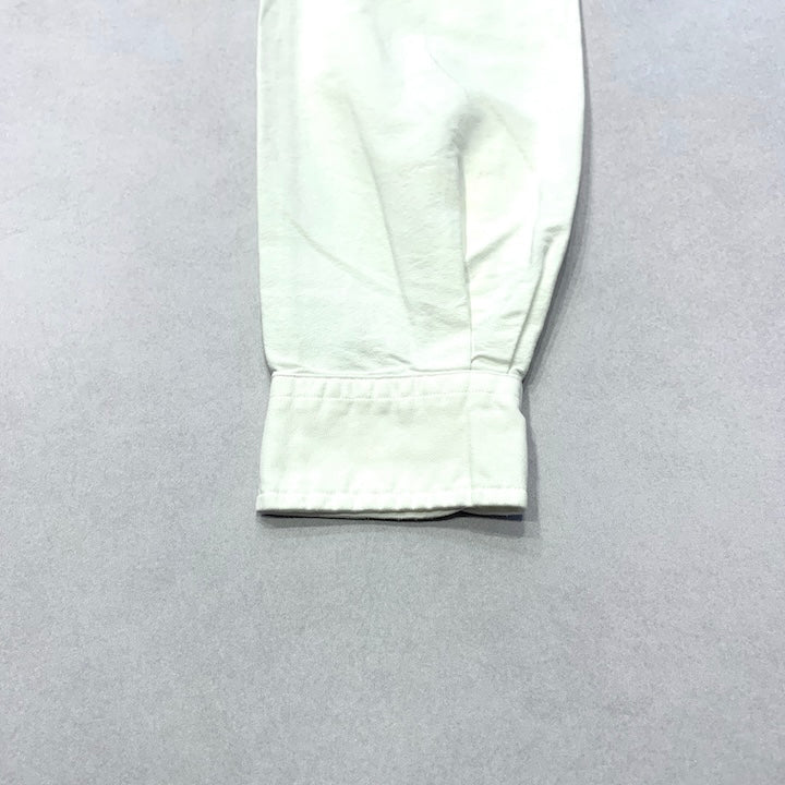 ラルフローレン Ralph Lauren 長袖シャツ BDシャツ 刺繍ロゴ ホワイト メンズS