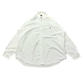 ラルフローレン 古着 BDシャツ 白シャツ オーバーサイズ XL