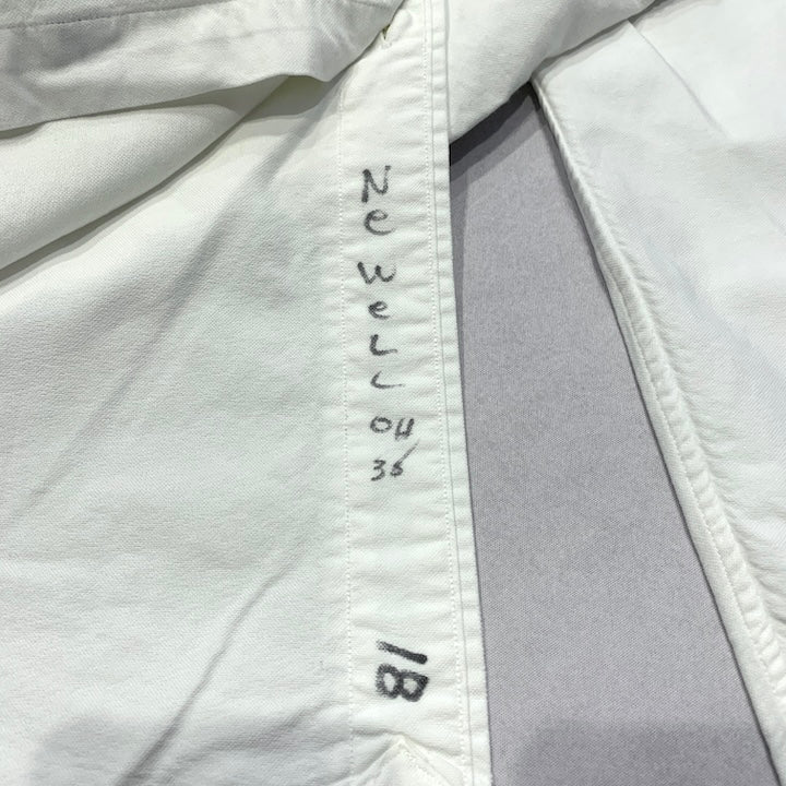 ラルフローレン 古着 BDシャツ 白シャツ オーバーサイズ XL