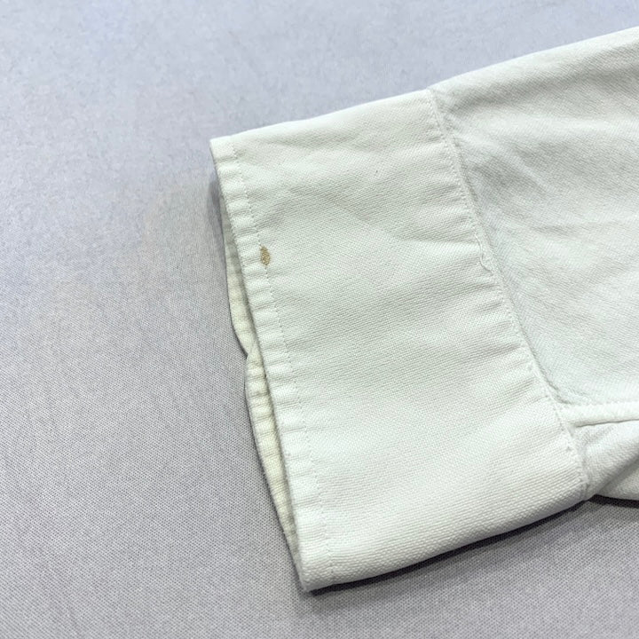ラルフローレン 古着 BDシャツ 刺繍ロゴ 白シャツ XL