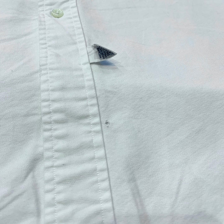 ラルフローレン Ralph Lauren 長袖シャツ BDシャツ ホワイト 刺繍 メンズL