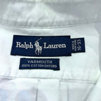 ラルフローレン Ralph Lauren 長袖シャツ BDシャツ ホワイト 刺繍 メンズL