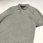 カルバンクライン Calvin Klein 半袖ポロシャツ グレー 無地 メンズM