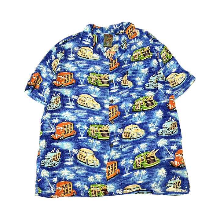 パイナップルコネクション Pineapple Connection 半袖シャツ アロハシャツ メンズM