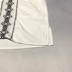 ヴィンテージスタイル 半袖シャツ 刺繍入り オーバーサイズ メンズXL相当