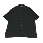 クラフトアンドバロー Croft & Barrow 半袖シャツ ブルー メンズXL