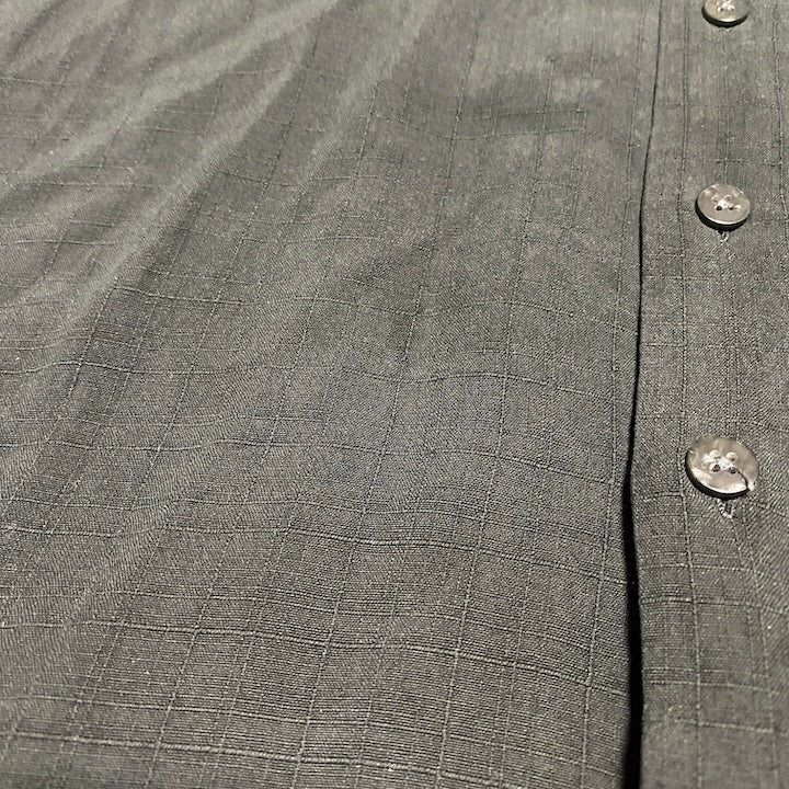 クラフトアンドバロー Croft & Barrow 半袖シャツ ブルー メンズXL