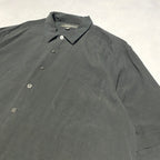 クラフトアンドバロー Croft & Barrow 半袖シャツ ブルー メンズXL