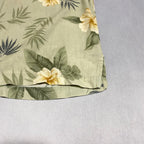SUMMA 半袖シャツ アロハシャツ 総柄 ベージュ メンズL相当