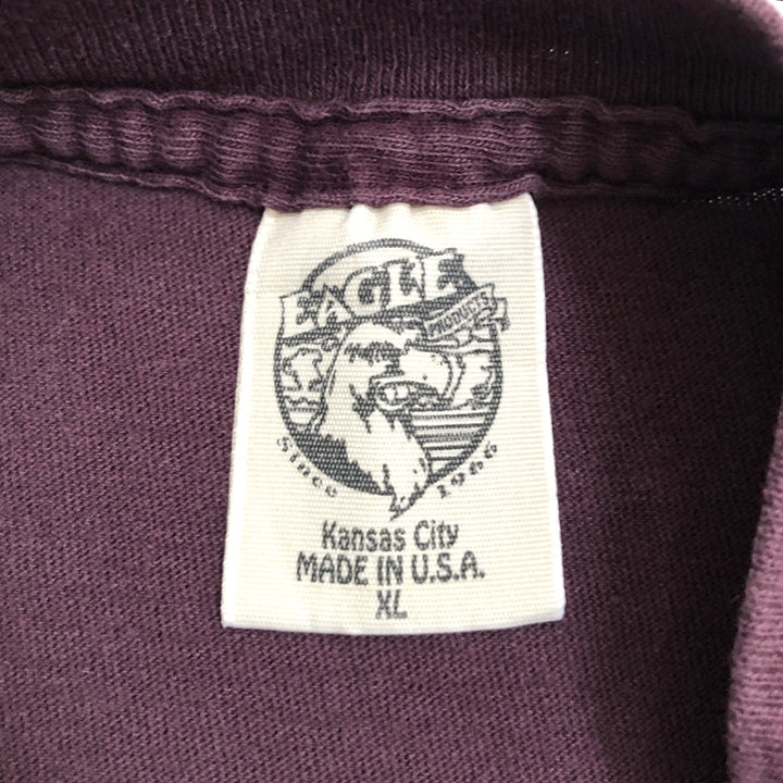 ノーブランド 古着 Tシャツ コロラド USA製 パープル XL