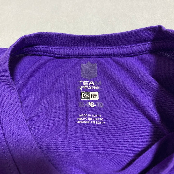 エヌエフエル NFL Tシャツ ニューエラ バイキングス 紫 メンズXL