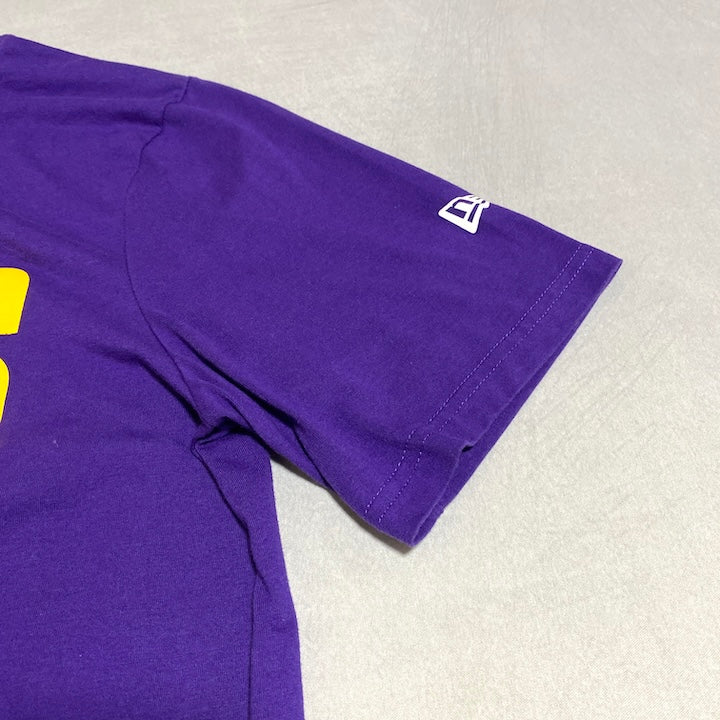 エヌエフエル NFL Tシャツ ニューエラ バイキングス 紫 メンズXL