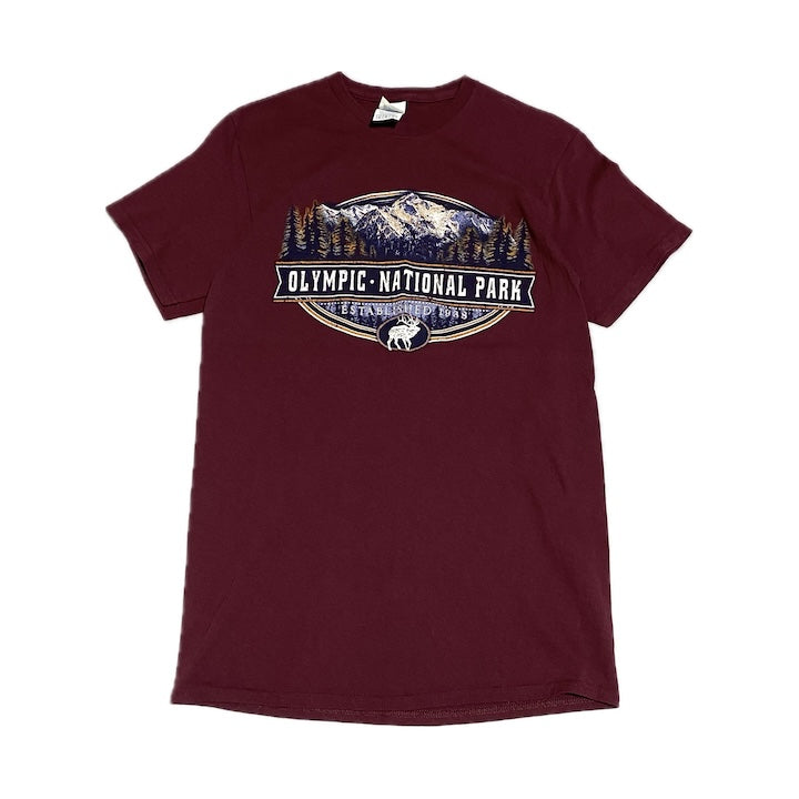 ノーブランド 古着 Tシャツ オリンピック ワシントン州 M