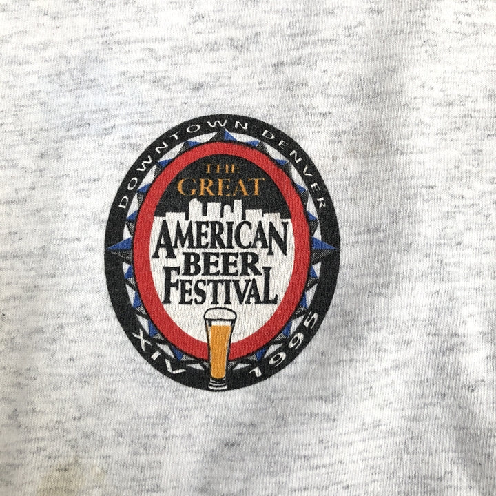 ノーブランド 古着 Tシャツ アメリカンビアーフェスティバル L
