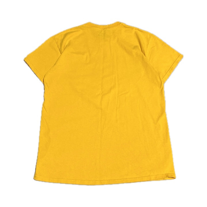 ノーブランド 古着 Tシャツ NAVY 軍物 ビッグロゴ M