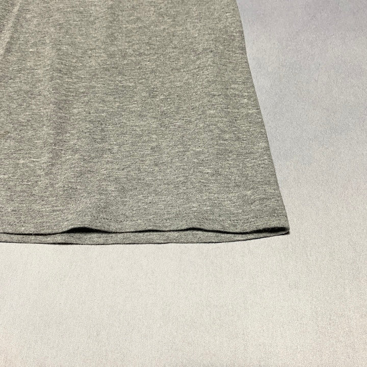 デルタプロウェイト 古着 Tシャツ アニマル グレー M