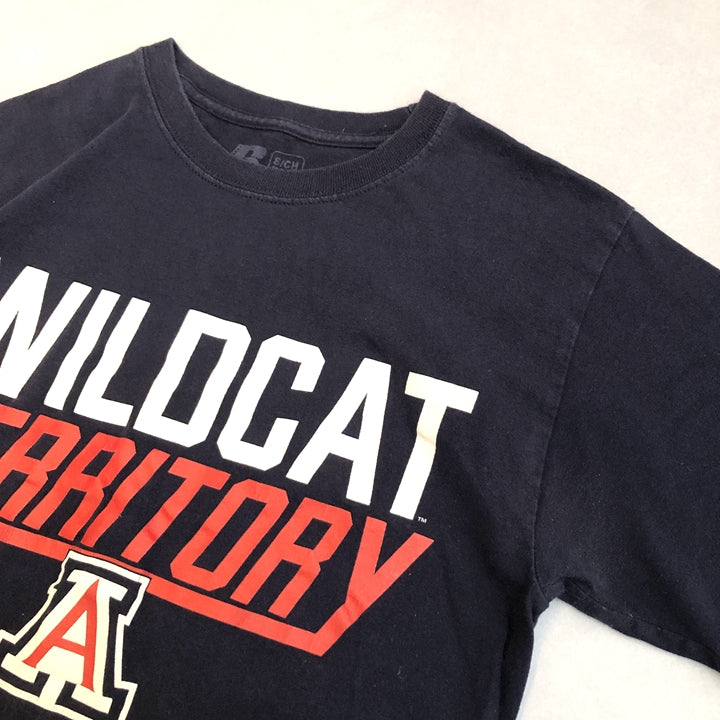 ラッセル Russell Athletic Tシャツ ビッグプリント ホワイト メンズS