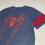マーベル 古着 Tシャツ スパイダーマン ビッグロゴ M