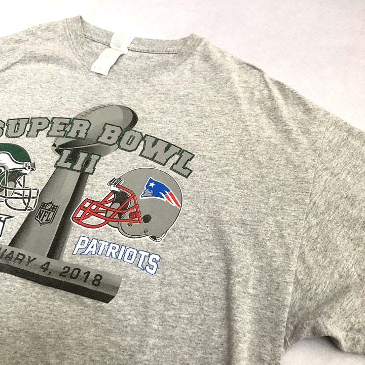2018 ギルダン GILDAN Tシャツ NFL スーパーボウル プリント メンズXL