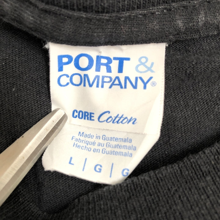 ノーブランド 古着 Tシャツ メリーランド大学 カレッジ ブラック L