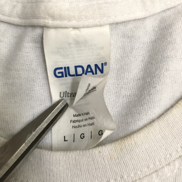 ギルダン 古着 Tシャツ アメリカンレッドクロス ホワイト L