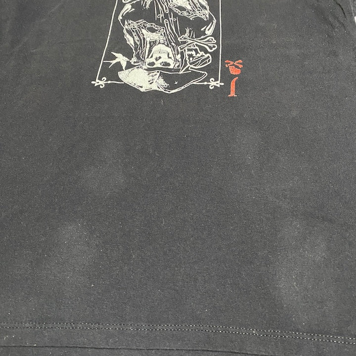ディズニー Disney Tシャツ パイレーツ ジョニーデップ 黒 レディースL