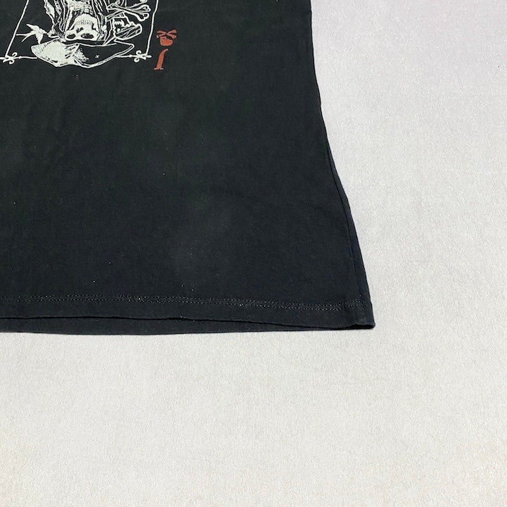 ディズニー Disney Tシャツ パイレーツ ジョニーデップ 黒 レディースL