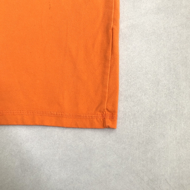 カーハート 古着 Tシャツ オレンジ オーバーサイズ XL