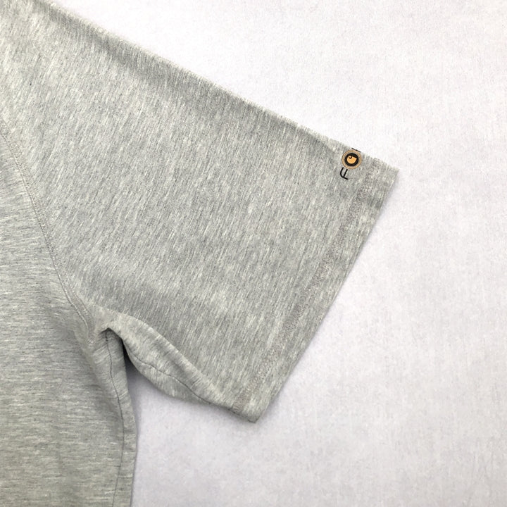 カーハート 古着 Tシャツ ワンポイントロゴ グレー XL